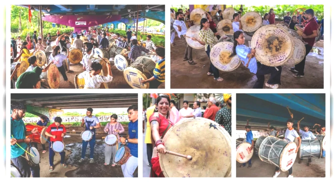Get Ready for Ganeshotsav: Dhol-Tasha Beats Kick Off Celebration Preparations!